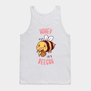 Honey Im a Beegan Tank Top